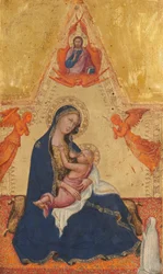 Madone et Enfant (recto), c.1415